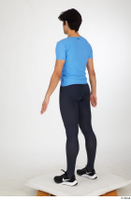  Jorge ballet leggings black sneakers blue t shirt dressed sports standing whole body 0004.jpg